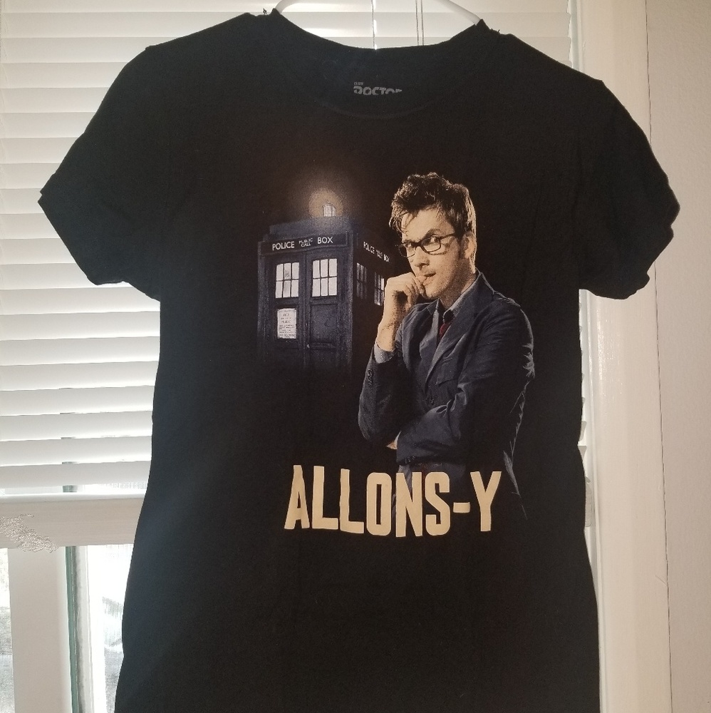 Black doctor who tshirt